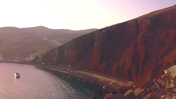 Red Cliff Bay Santorini